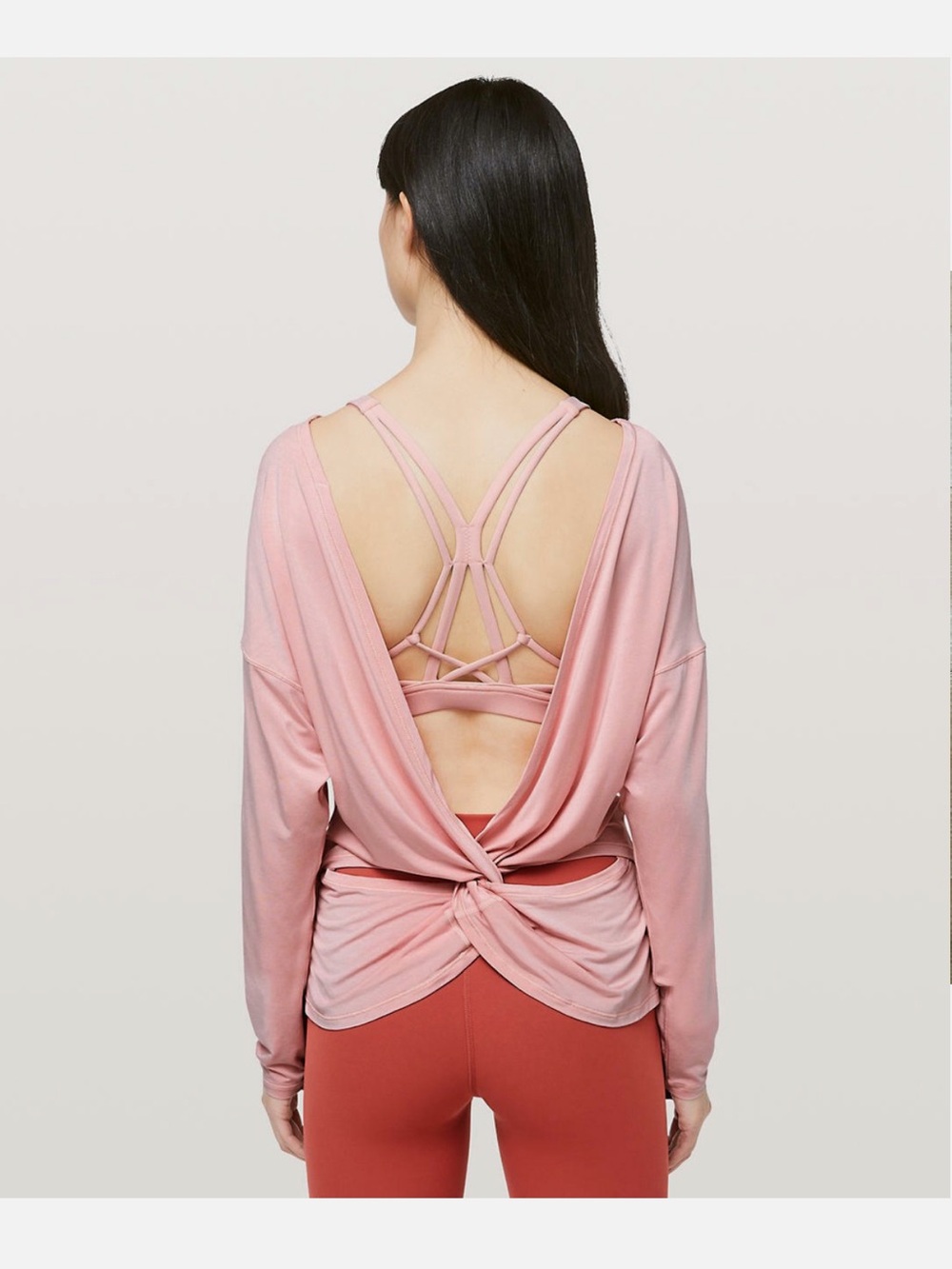 Lululemon Full Of Grace Long Sleeve
Faint Coral